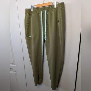 GARDE MALADE Scrub Pant Women Size XL Green Color Made In Canada